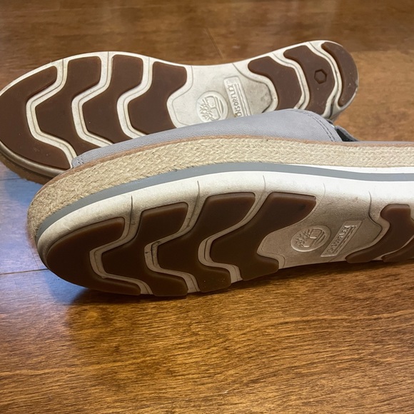 Timberland Grey Espadrille Wedge Sandal 8 - Picture 6 of 11